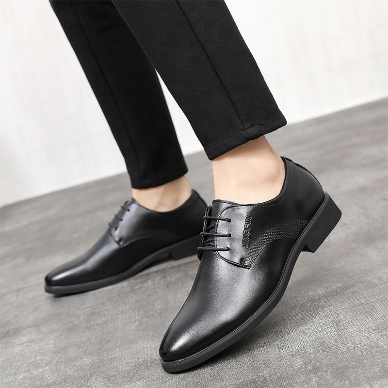 Men's Dress Shoes Classic Leather Oxfords Casual Cushioned Loafer Men's Formal Casual Shoes