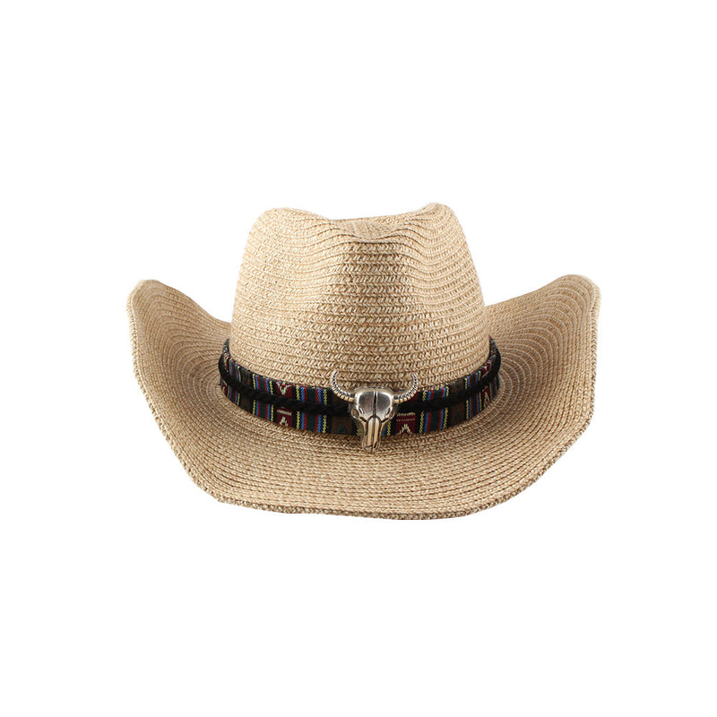 Beth Dutton Hat Cow Head Cowboy Hat Spring And Summer Cotton Straw Hat