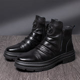 Men's Boots Work Boot Men Casual Hiking Boots Dr. Martens Boots Men's Autumn High-Top Casual