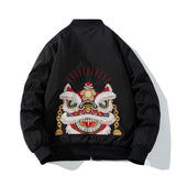 Varsity Jacket Embroidered Baseball Uniform Male Fall/Winter Jacket Flight Suit