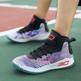Basketball Shoes Men's High-Top Shoes Breathable Running Shoes Sneakers