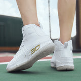 Basketball Shoes Men's High-Top Shoes Breathable Running Shoes Sneakers