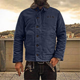 Men Winter Coats Man Fall Outfits Autumn and Winter Men's Slim Fit Solid Color Fashion Jacket Men's Fashion