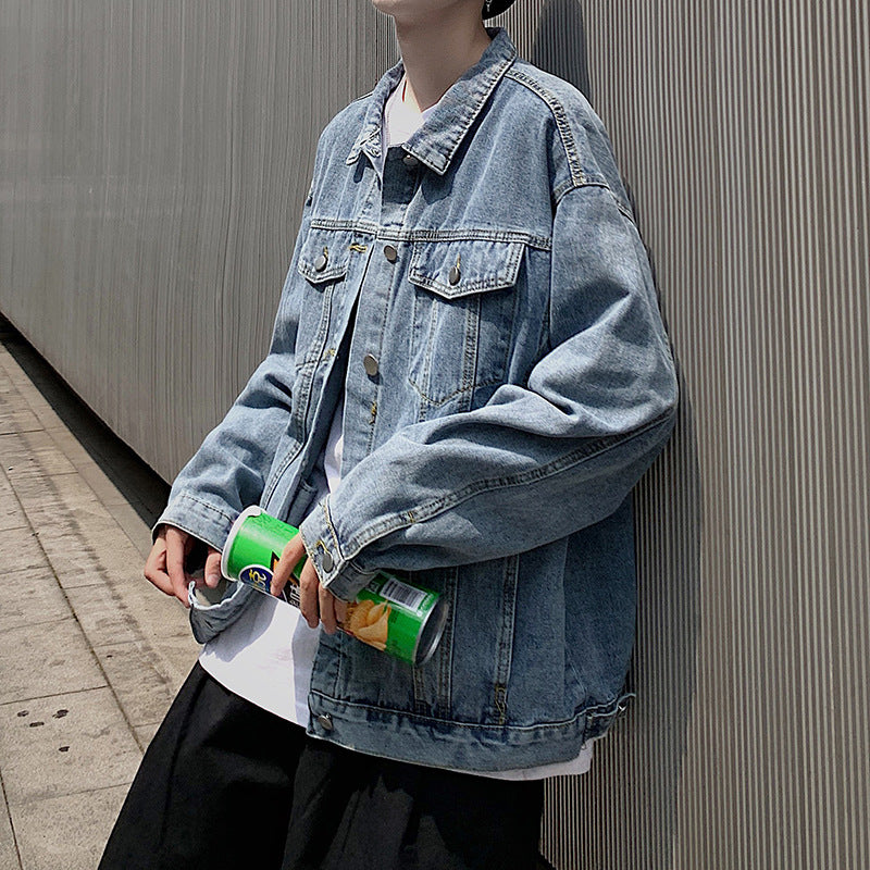 Men Denim Jackets Spring and Autumn Denim Jacket Men's Jacket