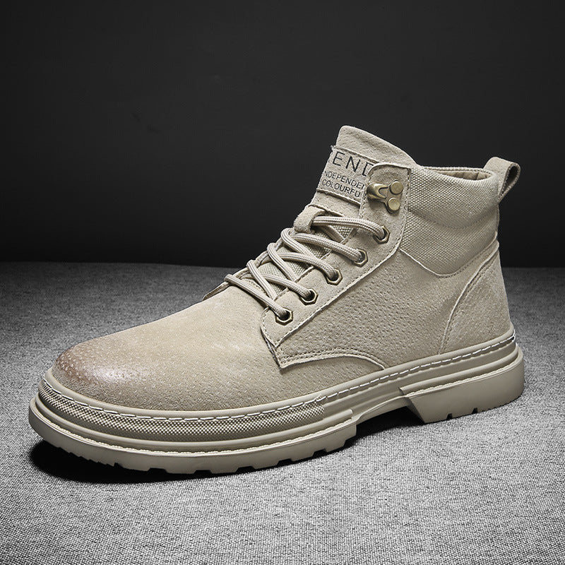 Desert Boots Dr. Martens Boots Men's Autumn Desert Boots British Retro Outdoor Work Clothes