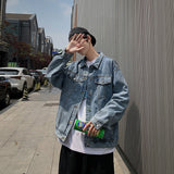Men Denim Jackets Spring and Autumn Denim Jacket Men's Jacket