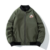 Varsity Jacket Embroidered Baseball Uniform Male Fall/Winter Jacket Flight Suit