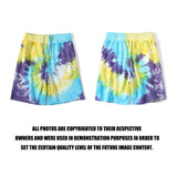 Bathing Ape Shorts Ape Head Blue Yellow Purple Shorts High Quality Casual Pants Beach Pants