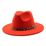 Beth Dutton Hat Top Hat Men and Women Leopard Print Hat Felt Cap