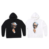 Vlone Hoodie Autumn And Winter Singer Hip Hop Hoodie Loose Men'S And Women'S Hoodie