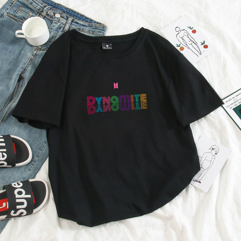 BTS Proof T Shirt Fashion Short Sleeve Cotton T-shirt