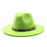 Beth Dutton Hat Top Hat Men and Women Leopard Print Hat Felt Cap