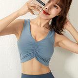 Underwear for Sweating Beauty Back Exercise Shockproof Running Yoga Vest