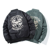 Varsity Jacket Autumn And Winter Baseball Uniform Pilot Jacket For Women