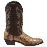 Yellowstone Cowboy Boots Western Cowboy Boot Lovers Printed Snake Pattern Middle Boots