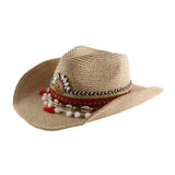 Beth Dutton Hat Spring and Summer Outdoor Beach Sun-Proof Straw Hat