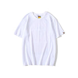 Bathing Ape T Shirt Summer Monkey Head Letter Short Sleeve T-shirt