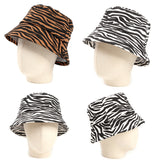 Bucket Hat Fishing Cap Cotton Print Fisherman Hat Women's Retro Fashion Sun Hat