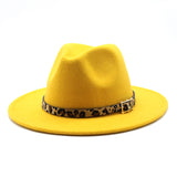 Beth Dutton Hat Top Hat Men and Women Leopard Print Hat Felt Cap