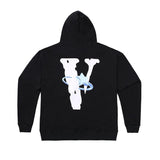 Vlone Hoodie Autumn And Winter Singer Hip Hop Hoodie Loose Men'S And Women'S Hoodie