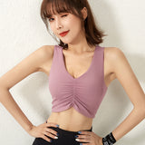 Underwear for Sweating Beauty Back Exercise Shockproof Running Yoga Vest
