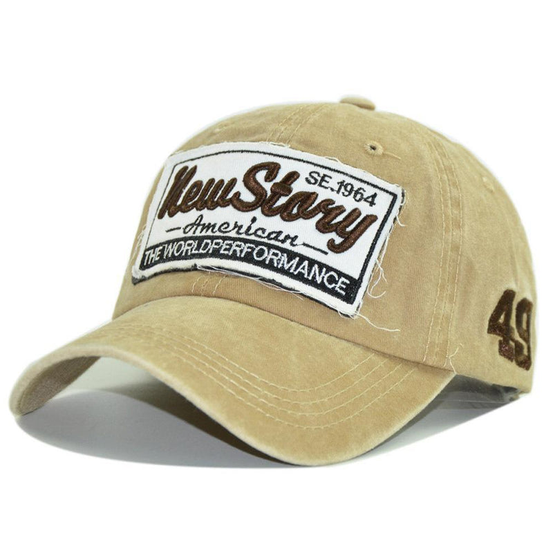 Yankee Baseball Cap Hat Men's Summer Embroidered Outdoor Baseball Cap