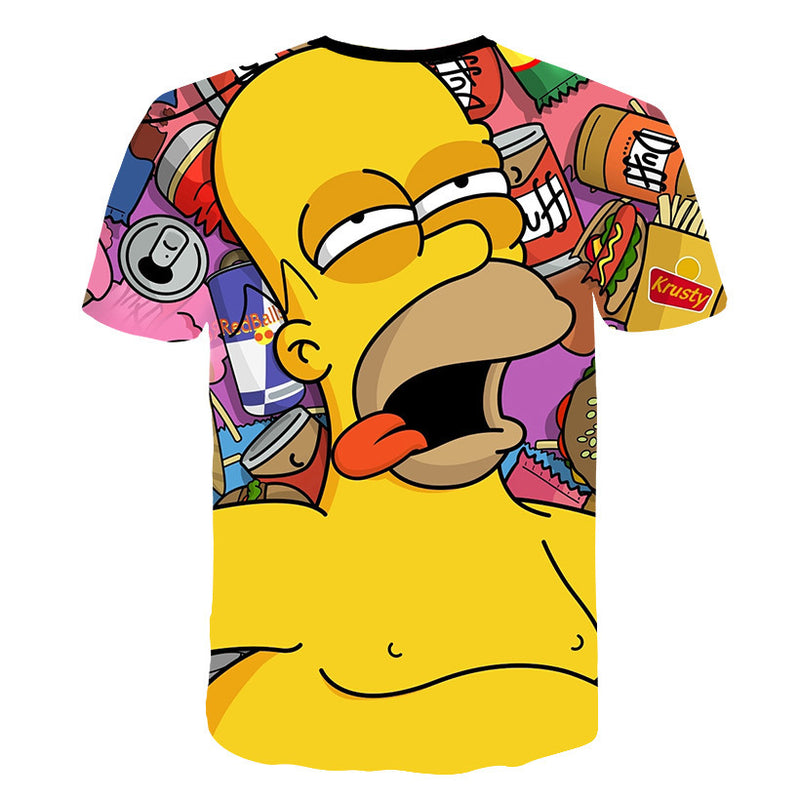 The Simpsons T Shirts Digital Printing