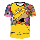 The Simpsons T Shirts Digital Printing
