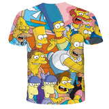 The Simpsons T Shirts Digital Printing