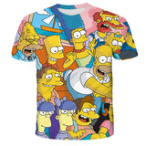 The Simpsons T Shirts Digital Printing