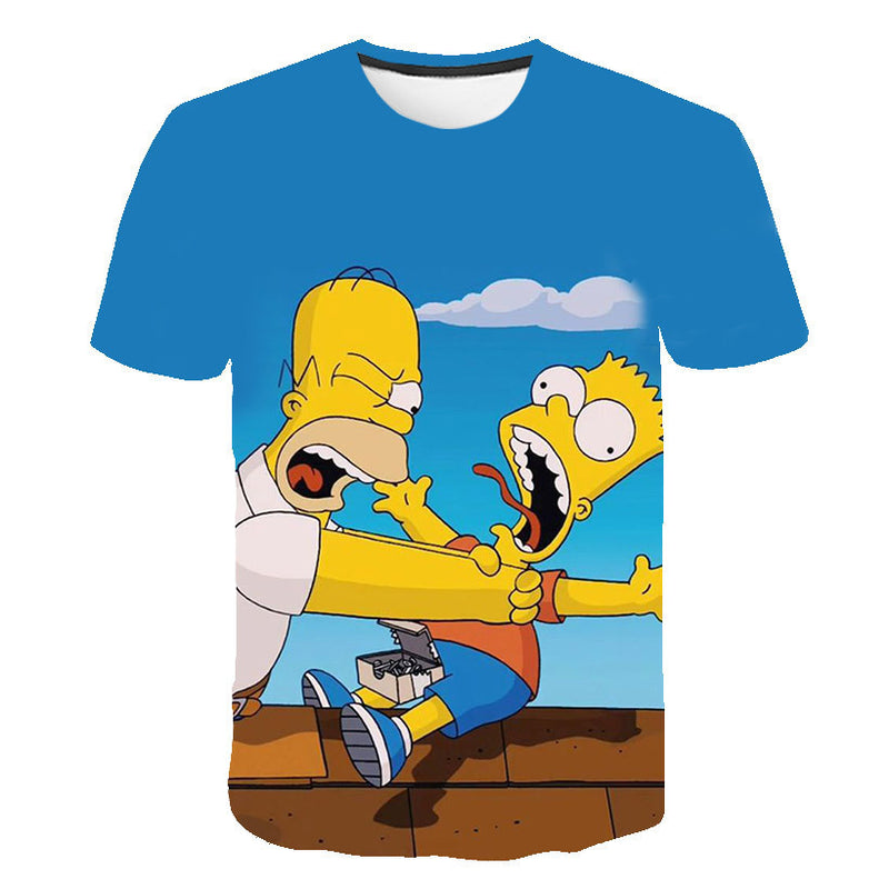 The Simpsons T Shirts Digital Printing