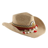 Beth Dutton Hat Spring and Summer Outdoor Beach Sun-Proof Straw Hat
