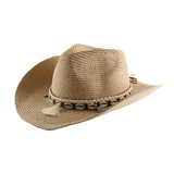 Beth Dutton Hat Summer Cowboy Hat Female Outdoor Sunshade Beach Straw Hat