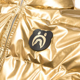 Bathing Ape Coat Shark Head Thickened Youth Casual Loose Yellow Cotton-Padded Jacket