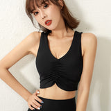 Underwear for Sweating Beauty Back Exercise Shockproof Running Yoga Vest