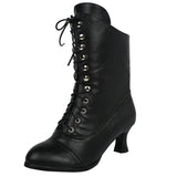 Yellowstone Cowboy Boots Large Size Women 'S Leather Boots Autumn And Winter Martin Boots Short Women 'S Boots