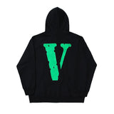 Vlone Hoodie Men'S Fall Winter Hooded Casual And Comfortable Sweater