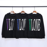 Vlone Hoodie Men'S Fall Winter Hooded Casual And Comfortable Sweater