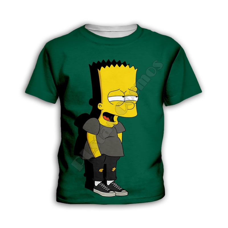 The Simpsons T Shirts Digital Printing
