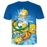 The Simpsons T Shirts Anime Digital Printing