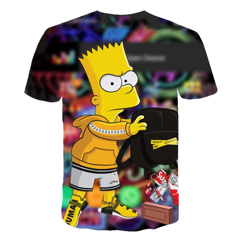 The Simpsons T Shirts Digital Printing