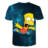 The Simpsons T Shirts Cartoon Anime Digital Printing