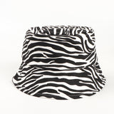 Bucket Hat Fishing Cap Cotton Print Fisherman Hat Women's Retro Fashion Sun Hat
