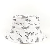 Bucket Hat Fishing Cap Cotton Print Fisherman Hat Hat Female Casual Printing Sun-Proof Basin Hat Men