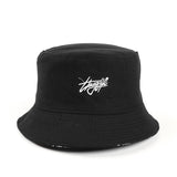 Bucket Hat Fishing Cap Cotton Print Fisherman Hat Hat Female Casual Printing Sun-Proof Basin Hat Men