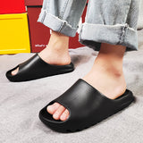 Mens Slide Large Coconut Slippers Lightweight Bathroom Slippers