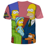 The Simpsons T Shirts Digital Printing Cartoon Anime