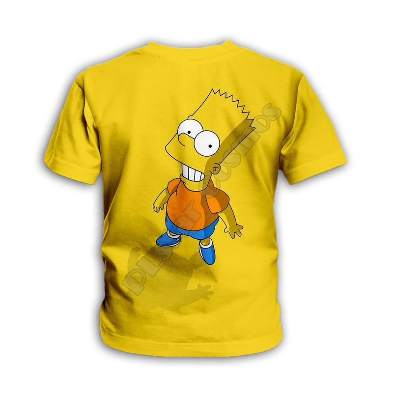 The Simpsons T Shirts 3d Digital Printing