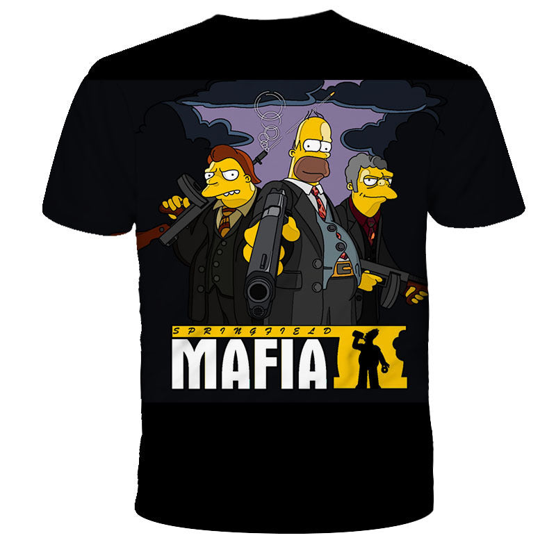 The Simpsons T Shirts Digital Printing