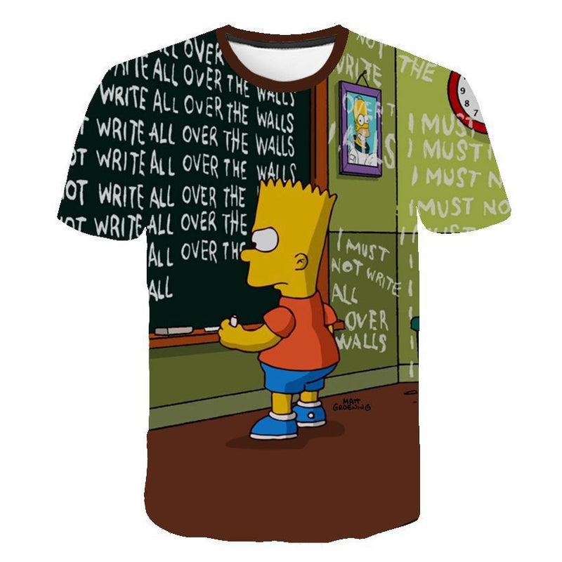 The Simpsons T Shirts Digital Printing